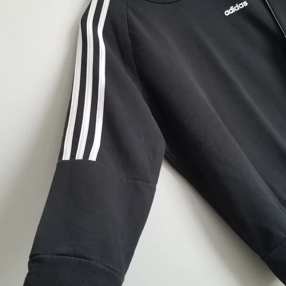 Adidas Sweatshirt Black Unisex Large - Picture 4 of 7
